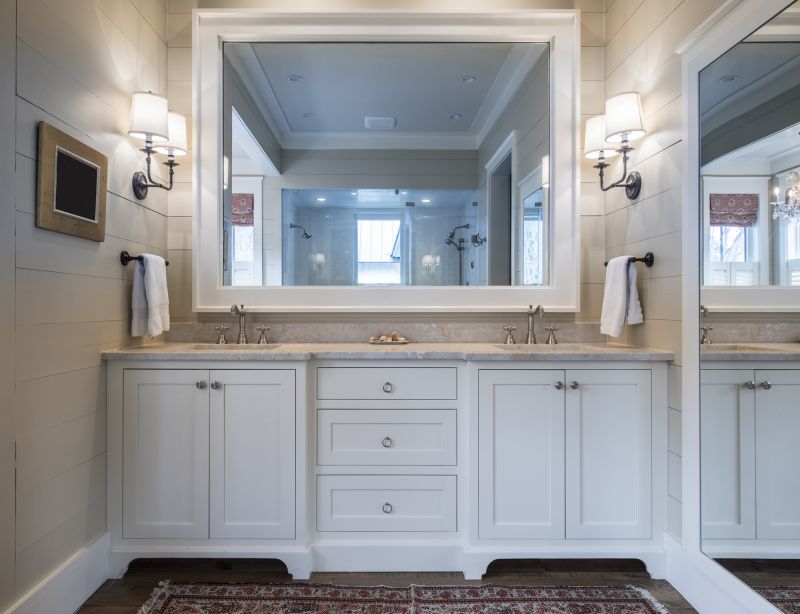 Elegant Vanity and Flooring